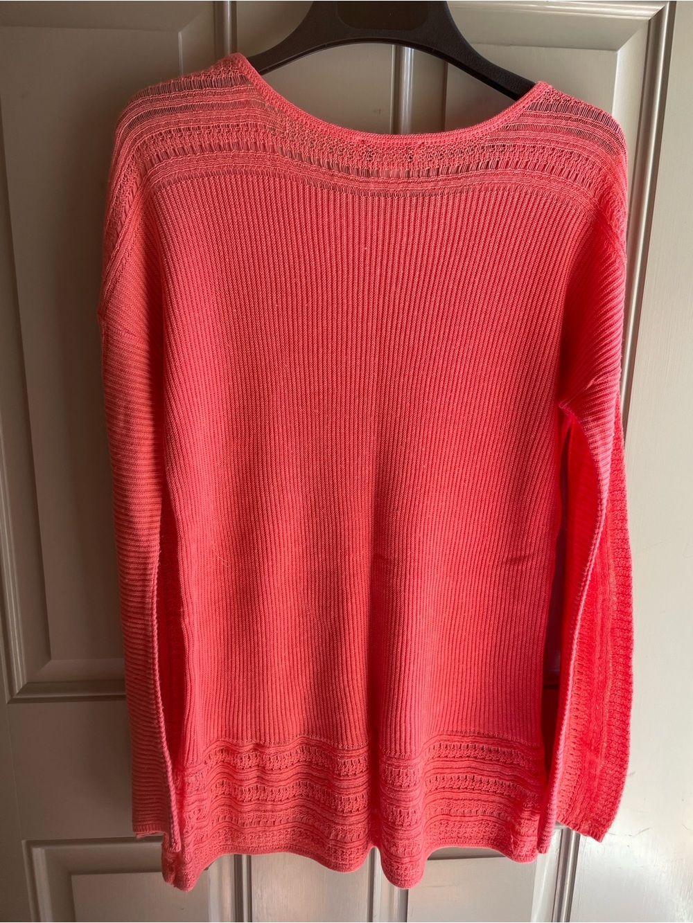 Christopher & Banks Coral Scoop-Neck Knit Sweater - Picture 4 of 4